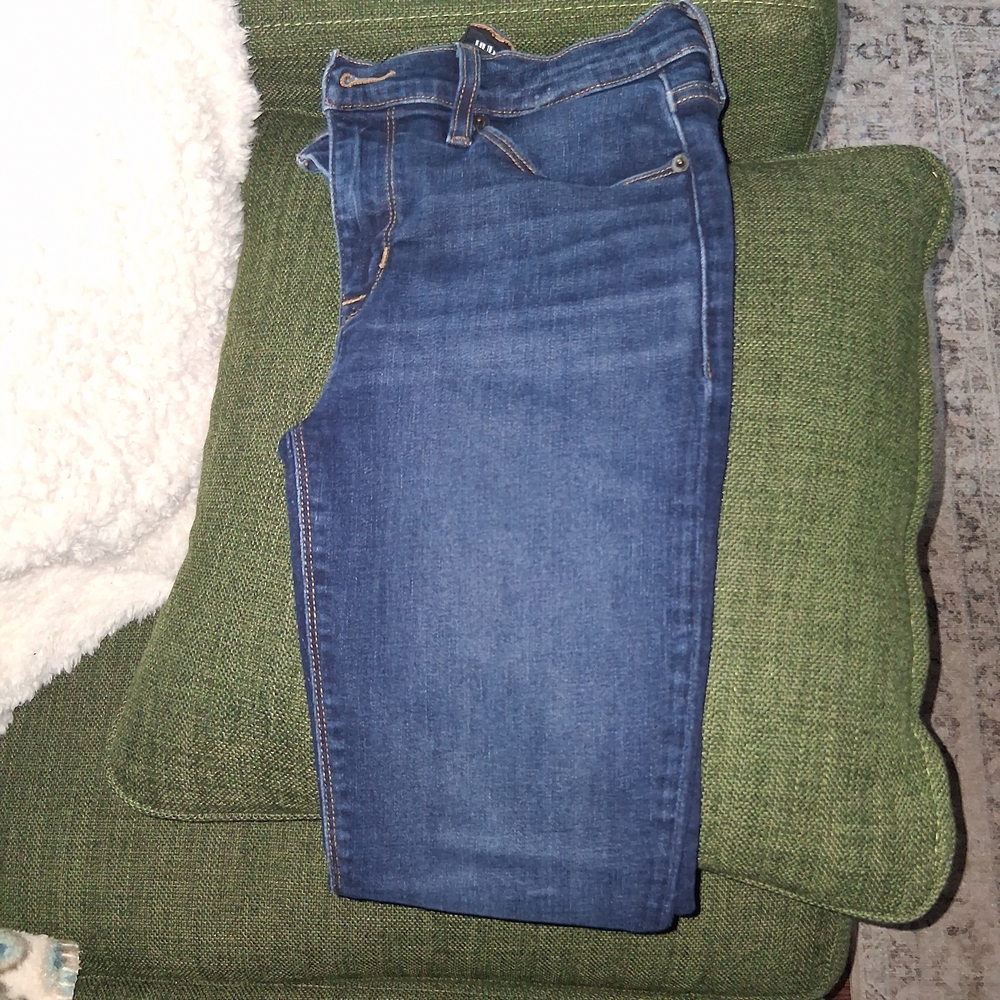 Hudson Jeans Dark Blue Ankle & Cropped
